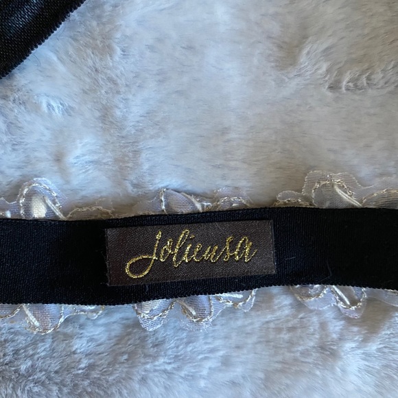 Rhinestone Stretch Tie Headband/Belt - Picture 4 of 5